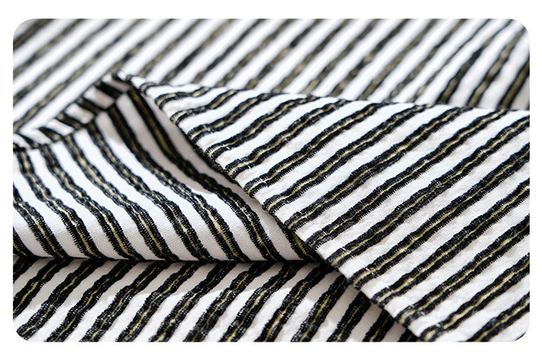 Classic Striped Long-Sleeve Shirt