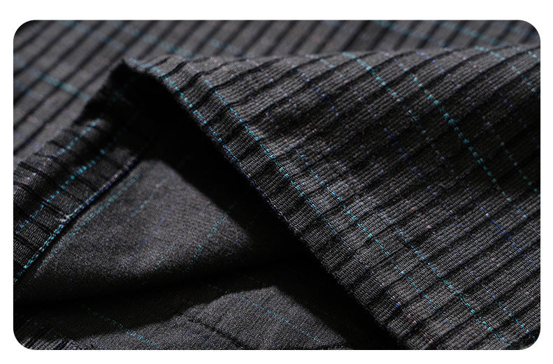 Slim-Fit Plaid Long-Sleeve Shirt