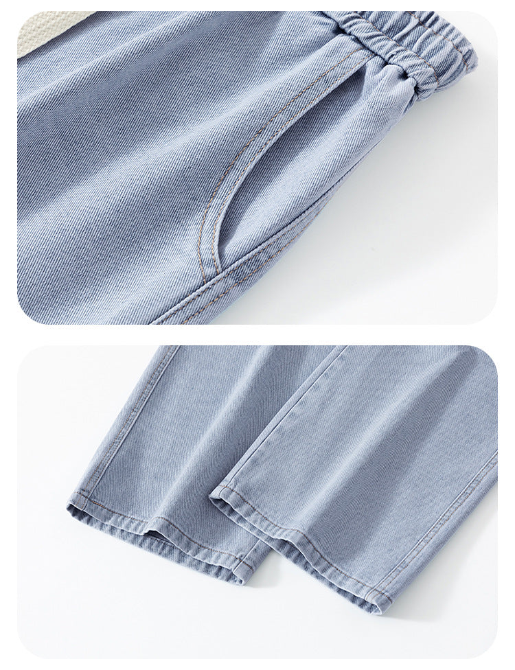 Large-Pocket Cargo Jeans