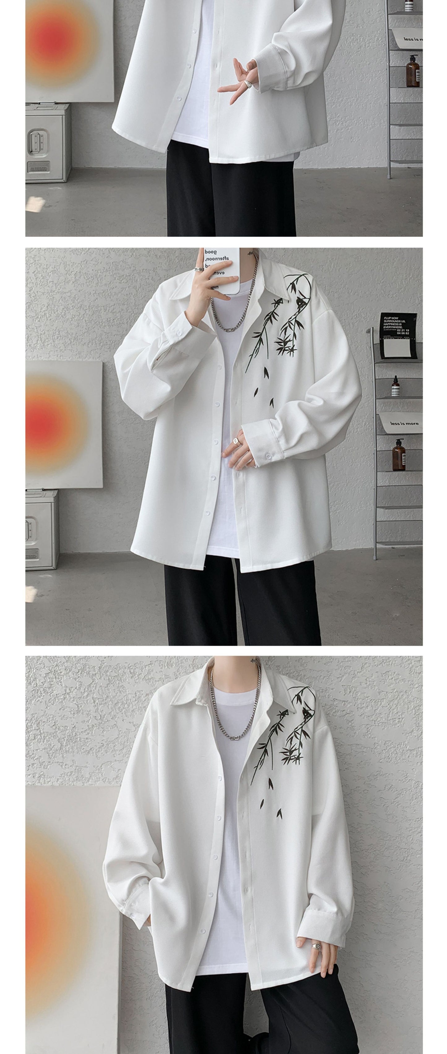 Embroidered Casual Shirt