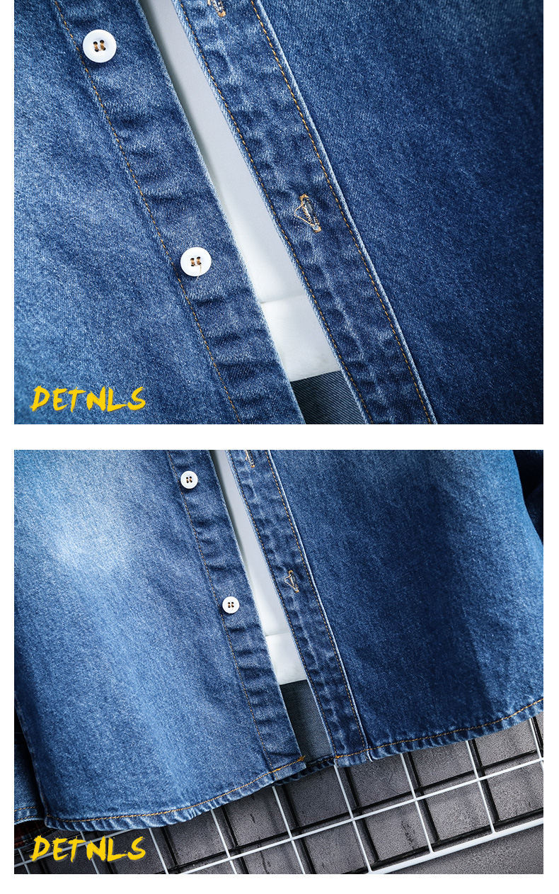Pocket Denim Shirt Jacket