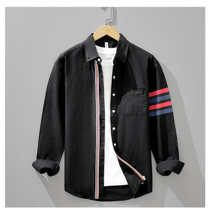 Retro Stripe Long-Sleeve Shirt
