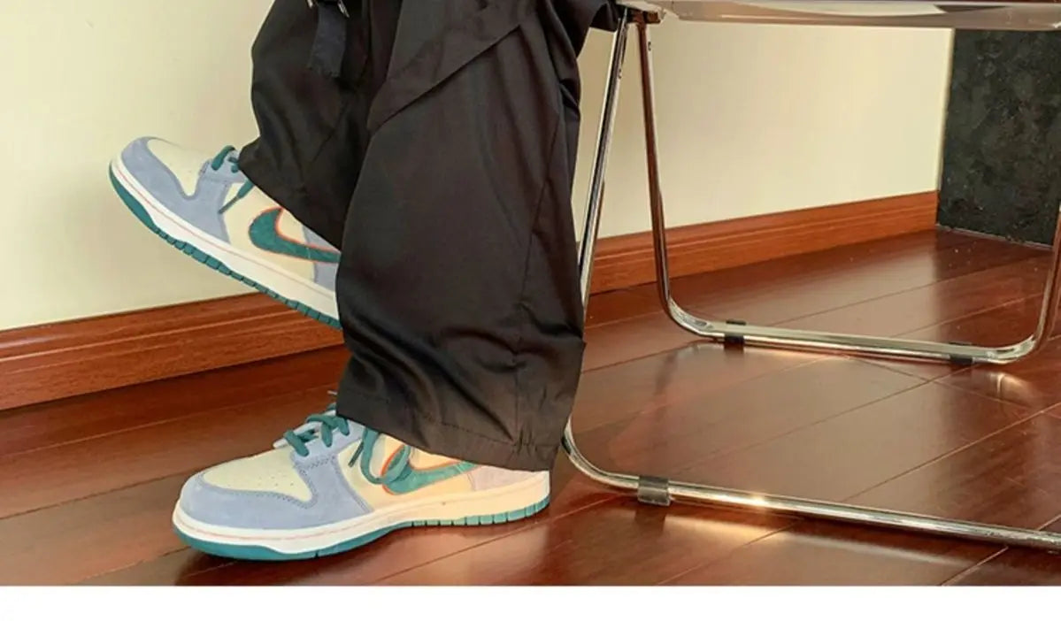 Retro Wide-Leg Work Pants