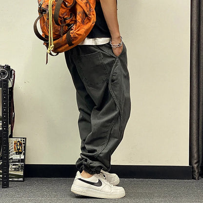 Oversized Harajuku Cargo Joggers