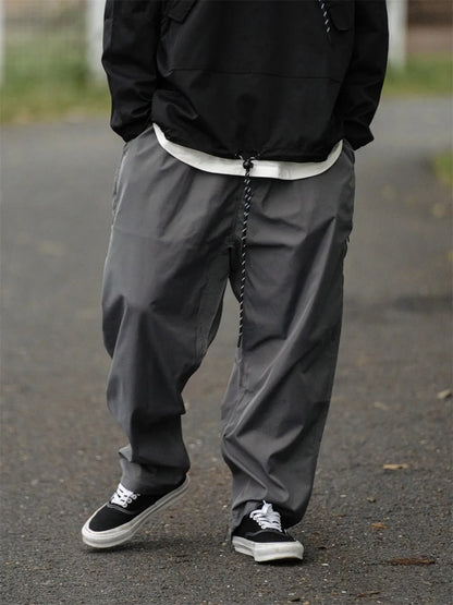 Safari Cargo Belt Wide-Leg Pants
