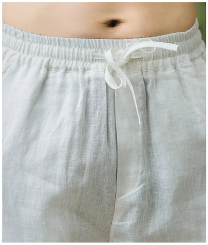 Lightweight Beach Linen Trousers