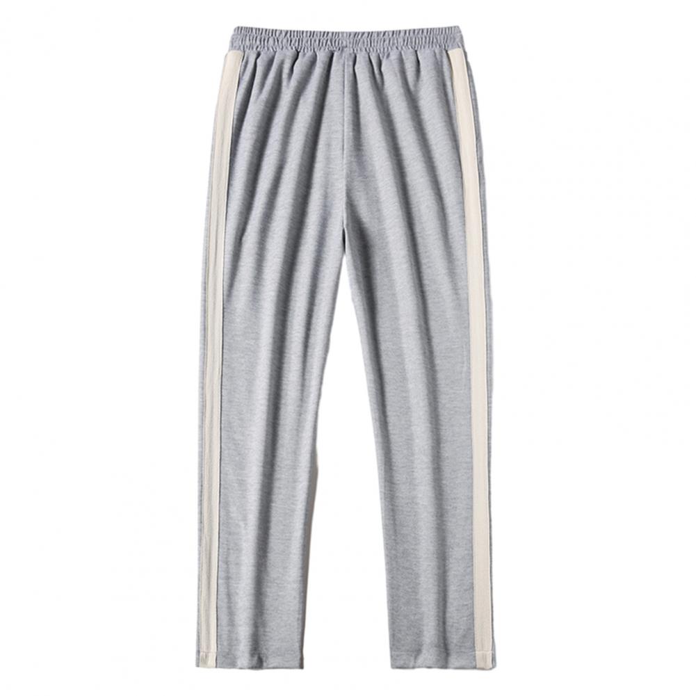 Striped Wide-Leg Sweatpants