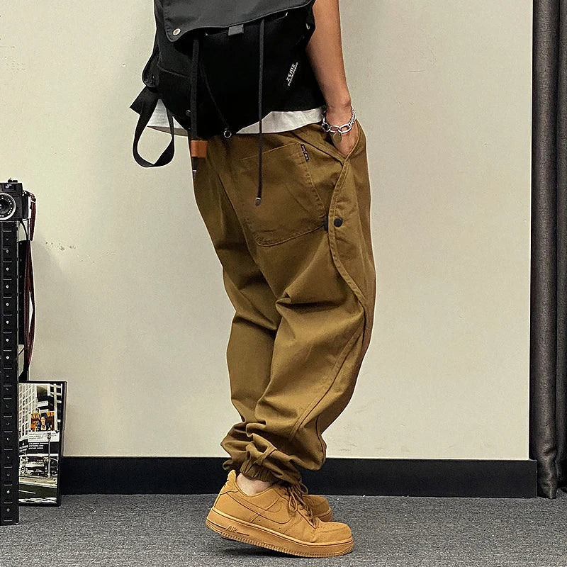 Oversized Harajuku Cargo Joggers