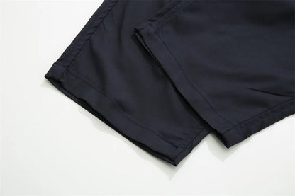 Safari Cargo Belt Wide-Leg Pants