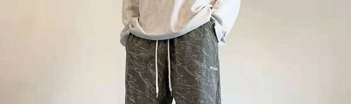 Striped Corduroy Straight Pants