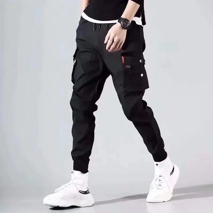 Multi-Pocket Lantern Jogger Pants