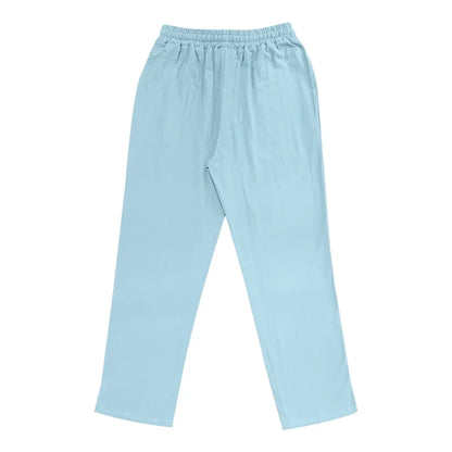 Drawstring Wide-Leg Yoga Trousers
