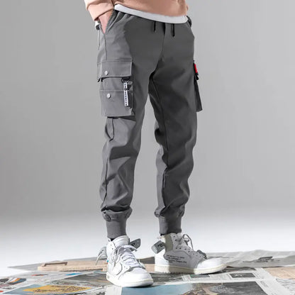 Multi-Pocket Lantern Jogger Pants