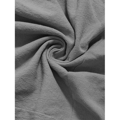 Cotton Linen Drop-Crotch Harem Pants