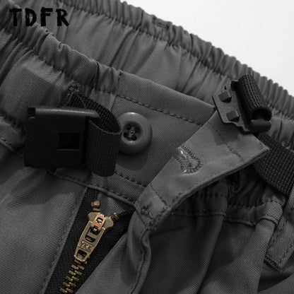 Safari Cargo Belt Wide-Leg Pants