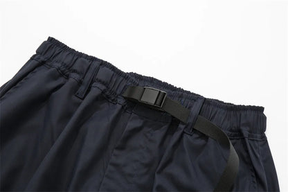 Safari Cargo Belt Wide-Leg Pants