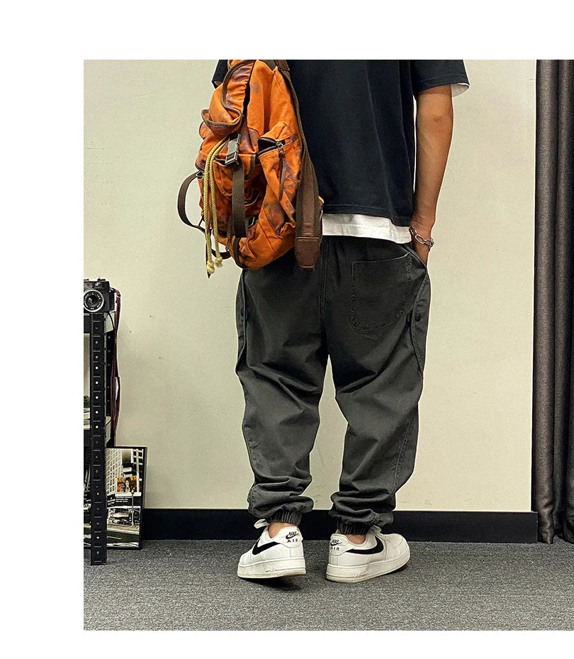 Oversized Harajuku Cargo Joggers
