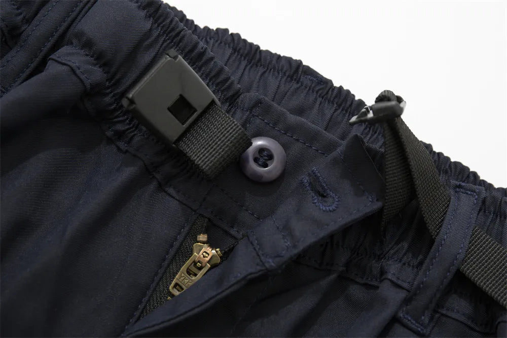 Safari Cargo Belt Wide-Leg Pants