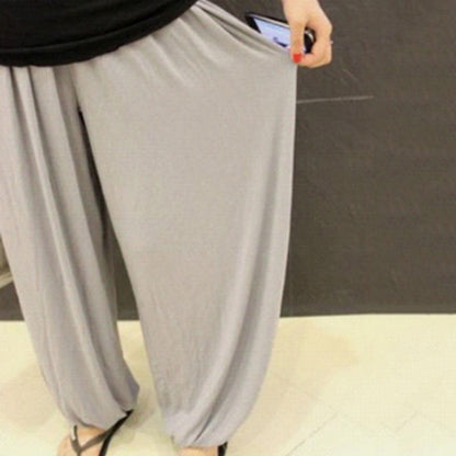 Modal Loose Straight Sweatpants