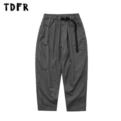 Safari Cargo Belt Wide-Leg Pants