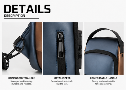 Anti-Theft Chest and Waist Bag detail description image