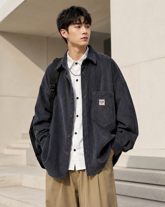 Corduroy Overshirt Jacket