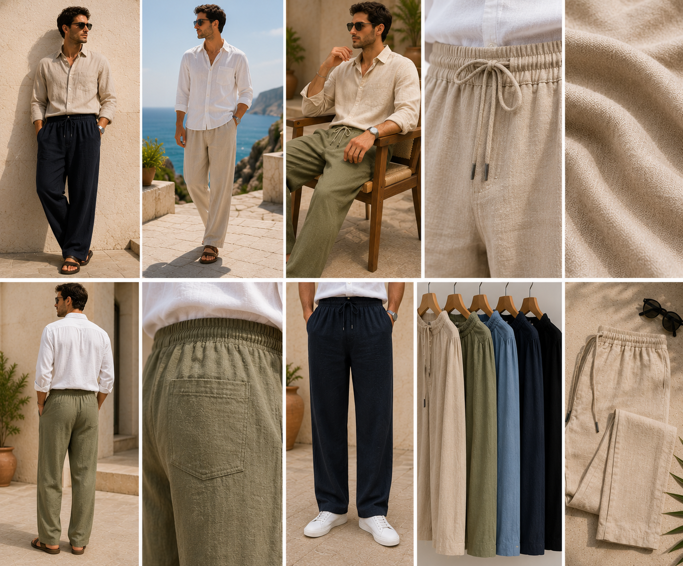 Tapered Cargo Joggers clean catalog gallery with no supplier text